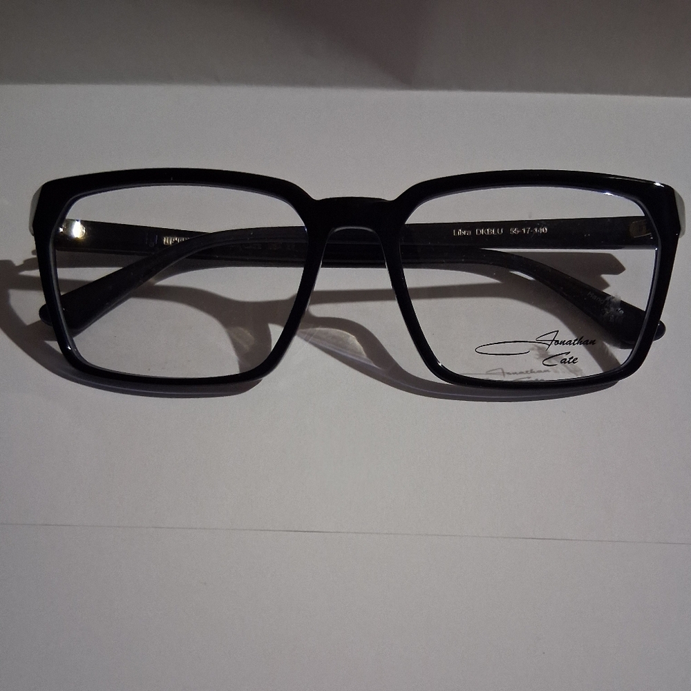 Jonarhan Cate Unisex Black Designer Eyeglasses NWOT